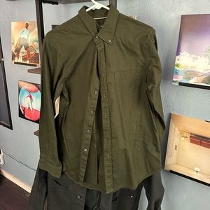 Forest Green Dress Shirt